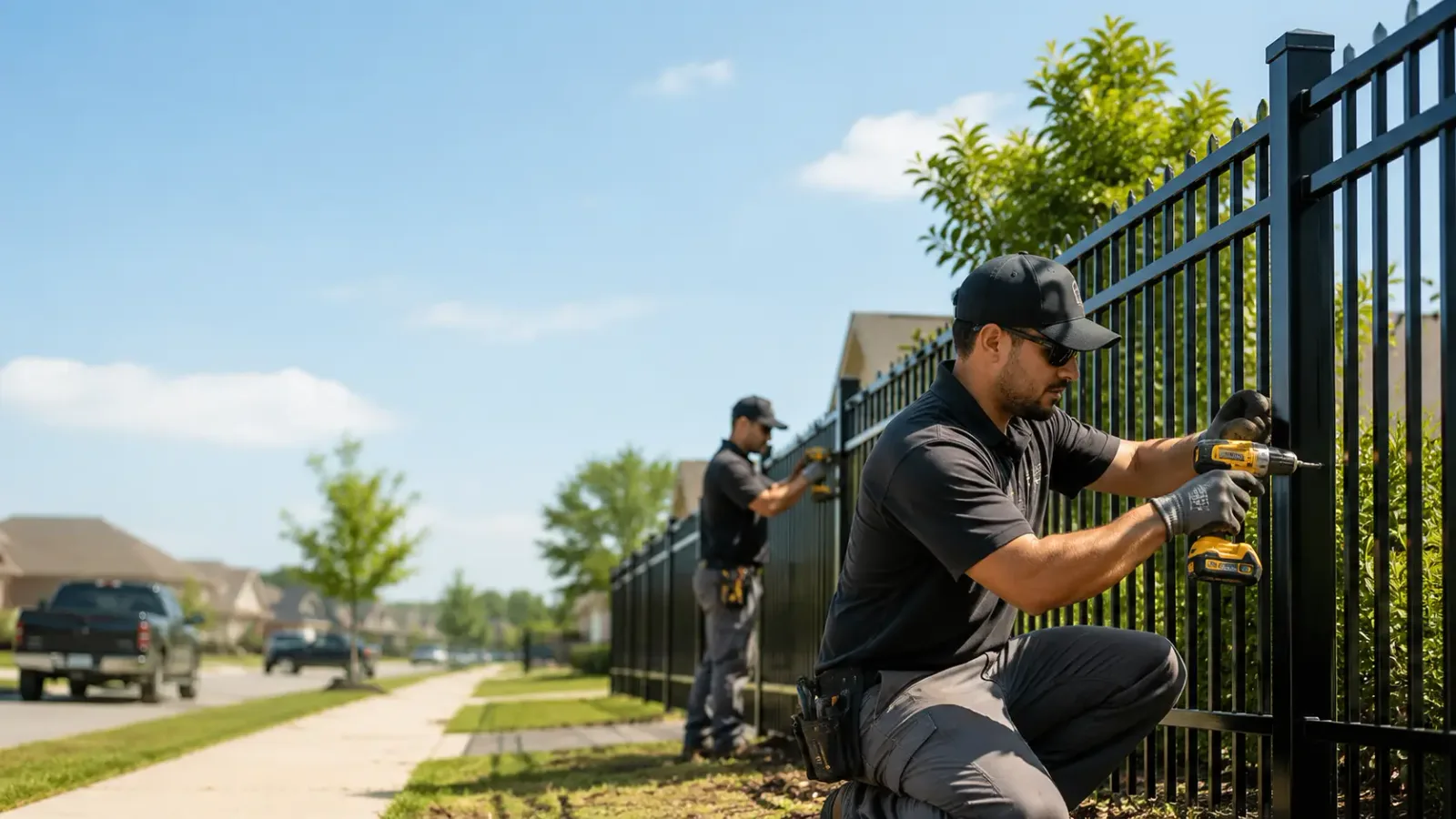 Metal Fence Installation in Winston, GA